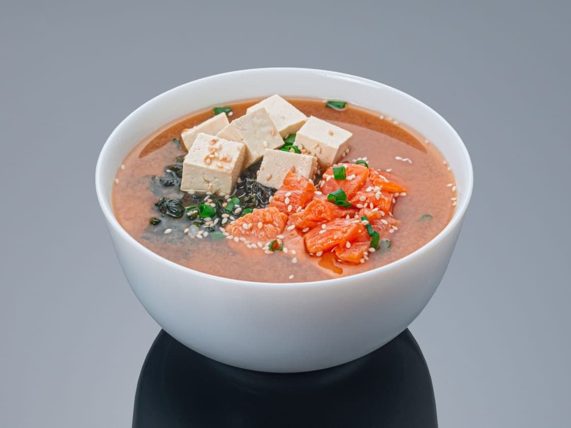 Мисо Суп с Лососем